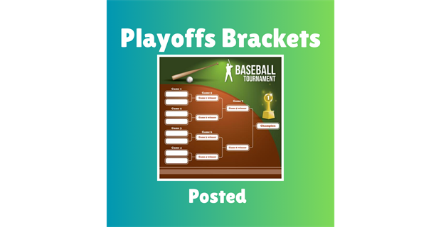 Playoff Brackets Posted
